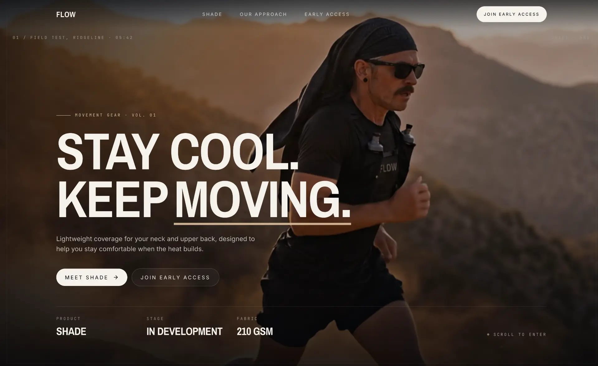 Flow homepage built by Goodfront